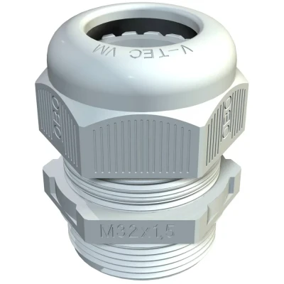 Immagine di OBO Bettermann 2022868 Pressacavo filettato 1.5 mm Plastica, PA Grigio luminescente 1 pz.