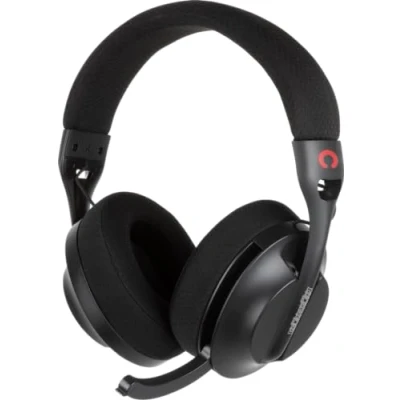 Immagine di Konix Auricolari gaming ultraleggeri Pulsar da 180 g per PC Altoparlanti 40 mm Microfono Connessione Bluetooth/cavo Tipo C/USB Nero
