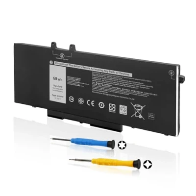 Immagine di ANTIEE 3HWPP Laptop Batteria Replacement per Dell Latitude 5401 5410 5411 5501 5510 5511 Precision 3541 3551 Series Notebook 03HWPP 10X1J N2NLL 1VY7F 01VY7F 451 BCMN 15.2V 68Wh 4250mAh
