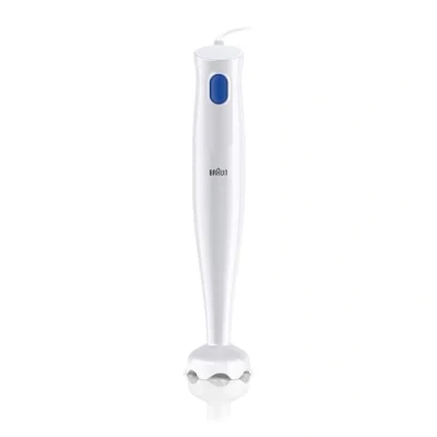 Immagine di Braun Frullatore a Immersione MQ10.000P MultiQuick1, 5 ANNI DI ASSISTENZA, Modello 2023, Leggero, Sistema EasyTwist per cambiare facilmente accessorio, Tecnologia Splash Control niente schizzi, Bianco