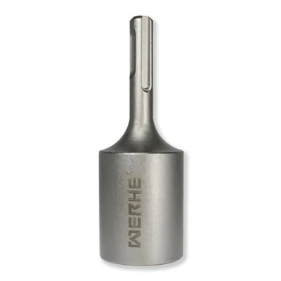 Immagine di WERHE® Chiodatrice professionale 25,5 x 35,5 100 mm per l&#039;inserimento di dispersori in terra profonda Jack Hammer Picket Post Driver SDS Plus