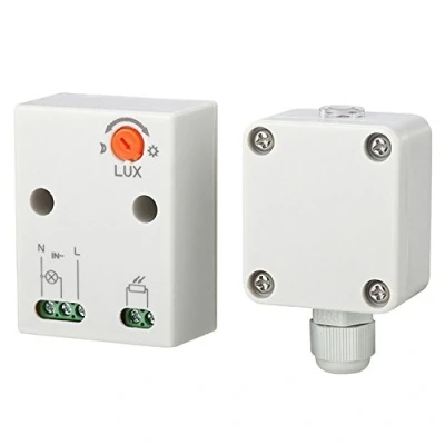 Immagine di Maclean MCE35 Interrutore Crepuscolare Sensore 3450W con Sonda Esterna