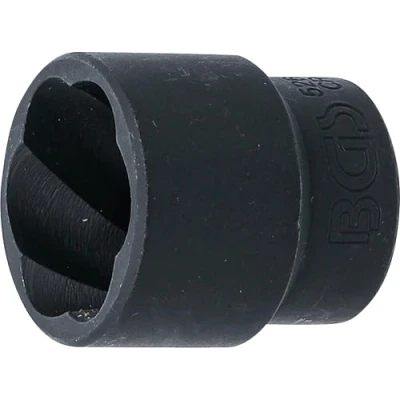 Immagine di Llave de vaso perfil en espiral/extractor tornillos entrada 12,5 mm (1/2&quot;) 24