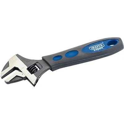Immagine di Draper Expert 24893 Chiave inglese regolabile a rullino con impugnatura in gomma 200 mm