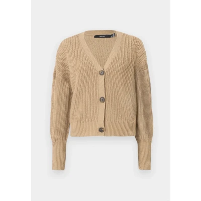 Immagine di Vero Moda Vmlea Cardigan, Donna, Taglia: Large, Beige