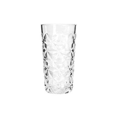 Immagine di PASABAHCE Estrella Set 4 Bicchieri Long Drink in Vetro, 36cl, Trasparenti, Design Moderno ed Elegante