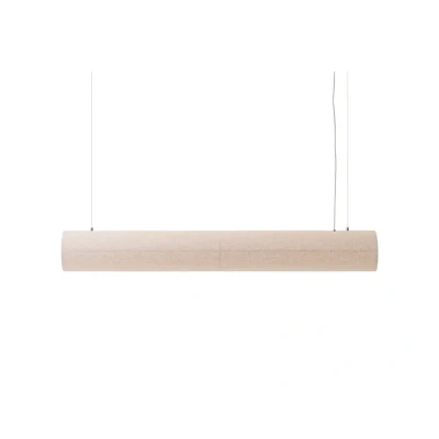 Immagine di Audo Copenhagen Lampada a sospensione Hashira Linear, colore naturale, lunghezza 140
