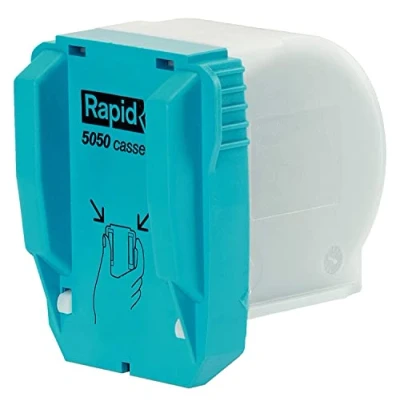 Immagine di Rapid 20993500 Tipo (punti metallici): 5050cassette Cassetta punti metallici 5000 pz. Capacità di impilatura: 50 fogli (80 g/m²)