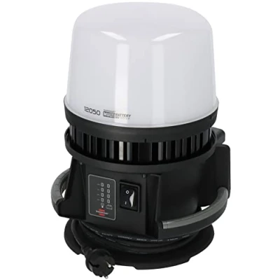 Immagine di Brennenstuhl batteria multipla 12050 MH Faretto da cantiere alimentato a ERP E (A G) 100 W 12000 lm Bianco freddo 1173700003