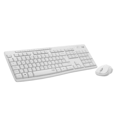 Immagine di LOGITECH KIT TASTIERA+MOUSE WIRELESS USB BIANCO MK295 920 009821