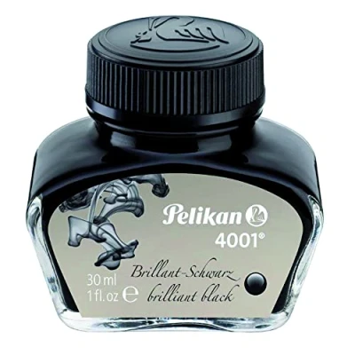 Immagine di INCHIOSTRO STILOGRAFICO PELIKAN 4001 30ML NERO