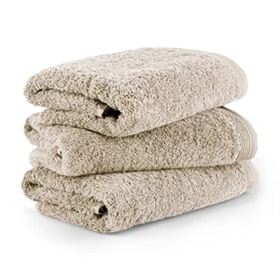 Immagine di möve Superwuschel, set di 3 asciugamani da 50 x 100 cm, made in Germany, 100% cotone, neve