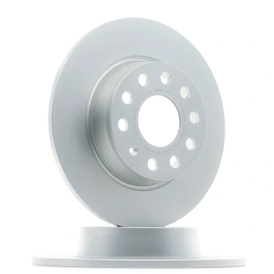Immagine di DELPHI BG4324C Disco freno 272 10 5 pieno rivestito non trattato senza cuscinetto ruota, anello sensore ABS VOLKSWAGEN: GOLF 7, 6