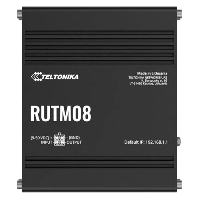 Immagine di Teltonika RUTM08 router cablato Gigabit Ethernet Nero RUTM08000000