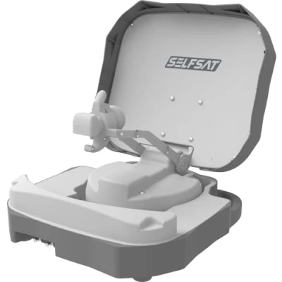 Immagine di [Test: molto buono*] Selfsat Caravan Mobile Single Antenna satellitare completamente automatica con controllo iOS/Android
