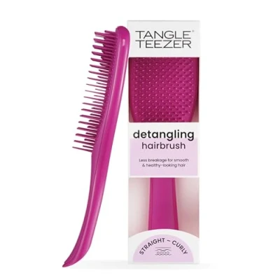 Immagine di Tangle Teezer Spazzola Districante Ultimate per Capelli Bagnati e Asciutti, Elimina Nodi Riduce i Spezzati Tutti Tipi di Capelli, Lampone Elettrico
