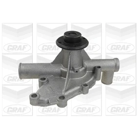 Immagine di GRAF PA053 Pompa acqua con guarnizione meccanico Ghisa per trasmissione cinghia Poly V BMW: 2000 3200 Coupe, 02 Sedan