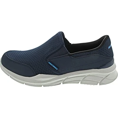 Immagine di Skechers Equalizer 4.0, Sneaker Infilare Uomo, Blu Navy Mesh Pu Trim Nvy, 48.5 EU