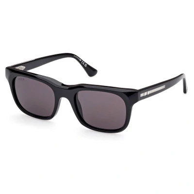 Immagine di Lunettes De Soleil Web We0336 Col. 05a Hommes Carré Noir