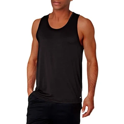 Immagine di Amazon Essentials Canotta in Tessuto Tecnico Elasticizzato Uomo, Nero, XS