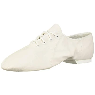 Immagine di Bloch Dance Jazzsoft Scarpa Jazz da Donna, Suola Divisa, Pelle, Bianco, 37 EU