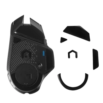 Immagine di kwmobile Set Piedini di Ricambio per Mouse Compatibile con Logitech G502 wireless Gommini nero Maggiore Controllo e Scorrevolezza