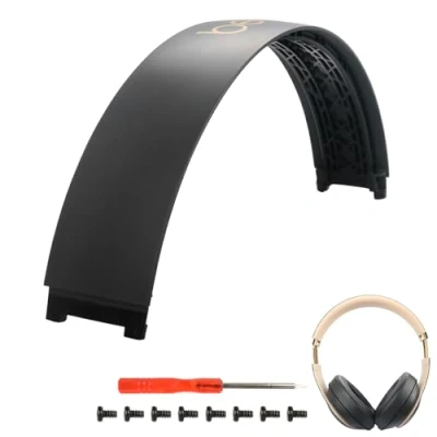 Immagine di Studio 2 Kit di riparazione per fascia capelli 3, compatibile con 3.0 / Wireless (B0500 B0501), superiore (Studio3 grigio oro)