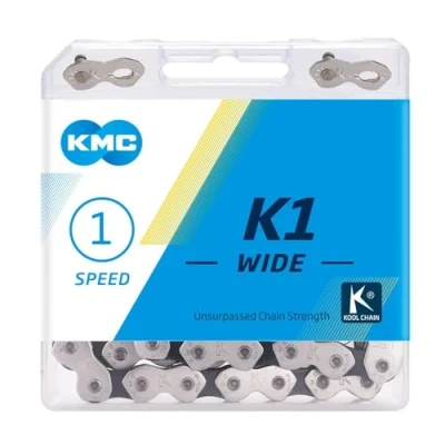 Immagine di KMC, Accessori Bici Unisex Adulto, Argento, 1/2&quot; x1/8&quot;