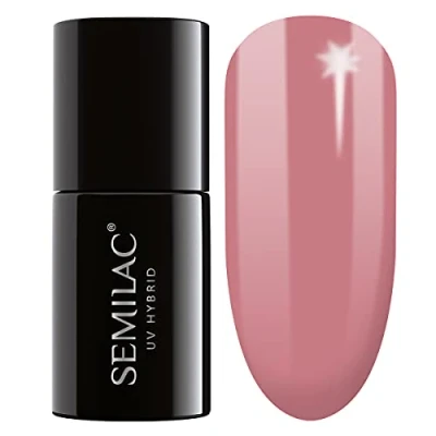 Immagine di Semilac UV Smalto Semipermanente Extend 5in1 818 Brown Pink 7ml