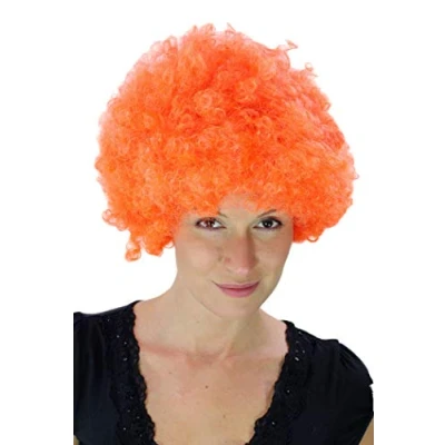 Immagine di WIG ME UP Parrucca Afro Arancione Funk Disco Anni 70 PW0011 PC24