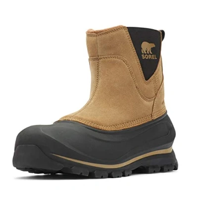 Immagine di Sorel Buxton Pull On Boot WP, Stivali da Neve Impermeabili, Uomo, Delta/Black 2023/2024, 42 EU