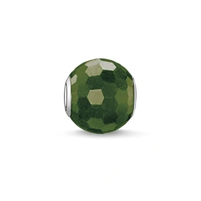 Immagine di Thomas Sabo Perlina da Donna in Argento Sterling 925 e Eliotropio