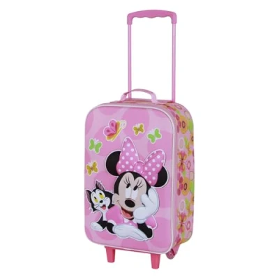 Immagine di Karactermania Disney Minnie mouse Kitten SOFT 3D Trolley per bambini, Taglia: One Size, pink