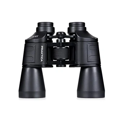Immagine di Praktica PRA123 Binocolo con prisma Porro, 10 x 50 mm, colore: Nero (CDFN1050BK)