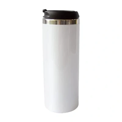Immagine di MR.R Sublimazione Blanks In Acciaio Inox Doppia Parete Bottiglia di Acqua Viaggio Tazza Dritta 450ml per Stampa Pressa Calore
