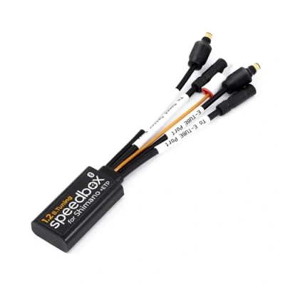 Immagine di SPEEDBOX 1.2 B.Tuning (Bluetooth) compatibile con Shimano/Chip di tuning per E bike motori E8000, E7000, E6100, E5000/+Porta Tube para Di2 + Sistema satellitare App