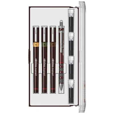Immagine di Rotring Set isografo con punta da 0,2 mm, 0,3 mm e 0,5