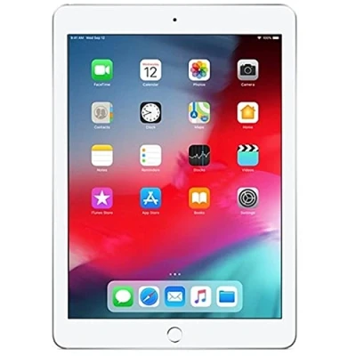 Immagine di 2018 Apple iPad (9.7 pollici, Wi Fi + Cellulare, 128GB) Argento (Ricondizionato)