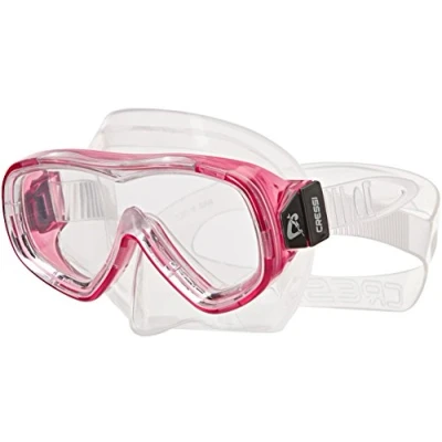 Immagine di Cressi Piumetta Maschera Subacquea, Trasparente/Blu [Colori Assortiti]