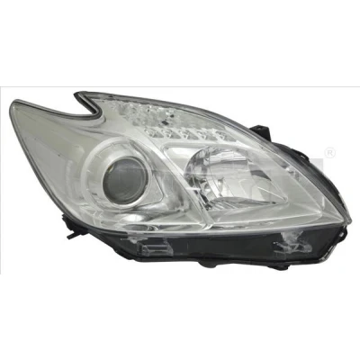 Immagine di TYC 20 9091 25 2 Fari Dx H11/HB3 cromo per veicolo circolazione con motore elettrico TOYOTA: Prius III Hatchback