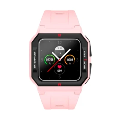 Immagine di Radiant Collezione L.A. Orologio intelligente, Smartwatch con cardiofrequenzimetro, misuratore di pressione sanguigna, del sonno e funzione dell&#039; attività digitale. Compatibile Android iOS.
