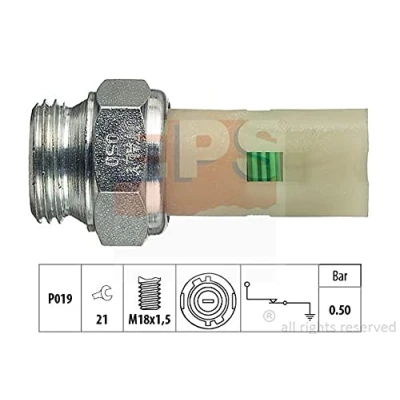 Immagine di EPS 1.800.075 Bulbo Pressione Olio M18x1,5 1 Made in Italy OE Equivalent RENAULT: CLIO 1, 21 Sedan