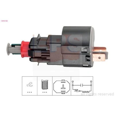 Immagine di EPS 1.810.162 Interruttore luce freno meccanico Made in Italy OE Equivalent