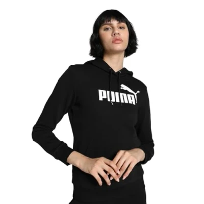 Immagine di Puma 586791 01, Felpa con cappuccio Donna, Nero, L