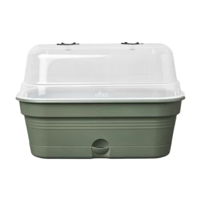 Immagine di elho Green Basics Grow Tray Allin1 M Fioriera Verde Coltura E Raccolta L 18 x W 32 H 13.2 cm