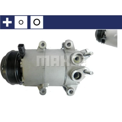 Immagine di MAHLE ORIGINAL ACP 1185 000S Compressore Aria Condizionata 7VS16ic 12 PAG 46 YF R 1234yf, 134a con anello tenuta FORD: FOCUS 3, B Max