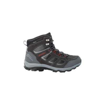 Immagine di Jack Wolfskin VOJO 3 Texapore MID Scarpa da hiking, Uomo, Taglia: 44, Grey/orange Pelle e tessuto