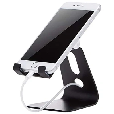 Immagine di Amazon Basics Supporto regolabile per cellulare, Singolo, Una piazza e mezza, Nero