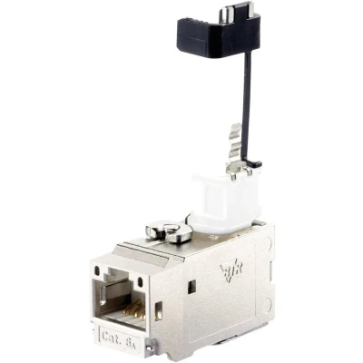Immagine di Metz Connect 130B23 E Modulo RJ45 da incasso Keystone CAT 6A