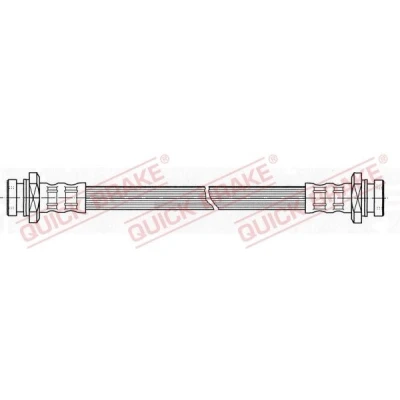 Immagine di QUICK BRAKE 27.046 Tubi Freno 220mm M10x1 con filettatura interna CHEVROLET: Matiz, DAEWOO: Matiz Van, I Hatchback